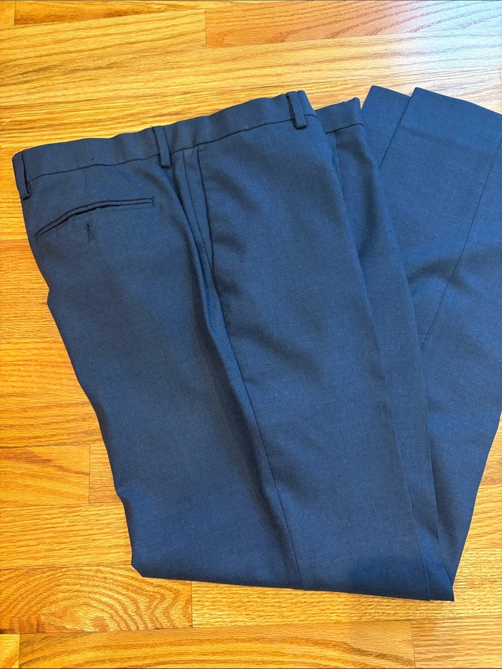Banana Republic Navy suit with Pink Dress Shirt